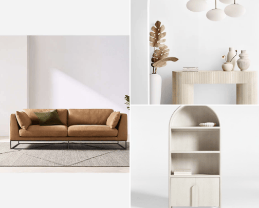 Living Room Furniture cover photo collage