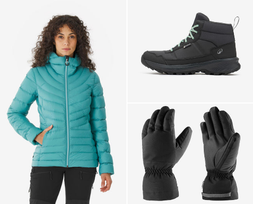 For Winter fashion cover photo collage