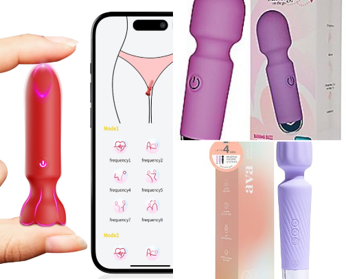 Sexual Wellness & Pleasure Products cover photo collage