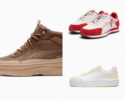 Puma Kicks Collection cover photo collage