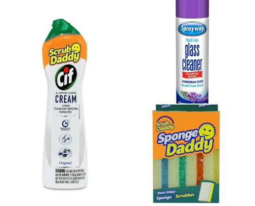 My top cleaning products cover photo collage