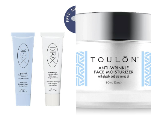 Skincare for people who have skin that is dryer than normal cover photo collage