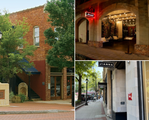 My favourite restaurants in Greenville, SC cover photo collage