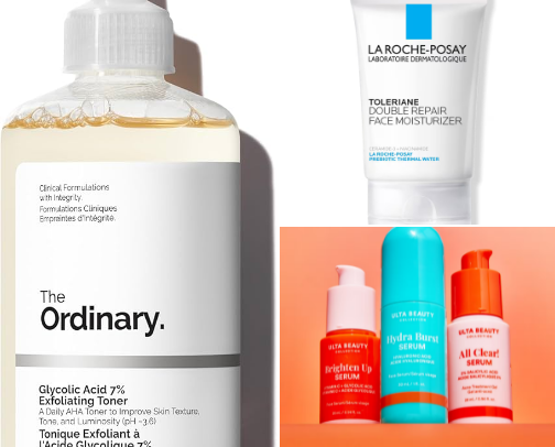 Skincare and Beauty cover photo collage