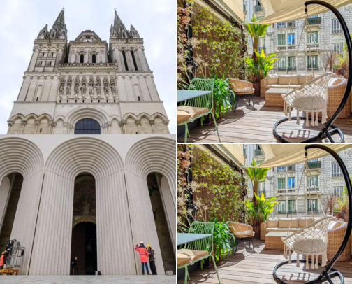 A cozy hotel base for exploring, Historic Castles, Green Gardens & Quiet Corners I Enjoyed Angers, France cover photo collage