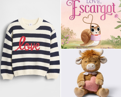 Toddler Valentines Day cover photo collage