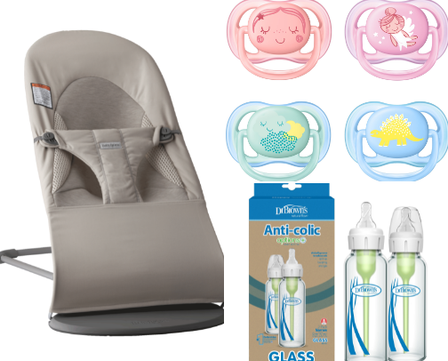 Essentials For Newborn Stage 0-1 or “Things That Made My Newborn Stage Easier” cover photo collage