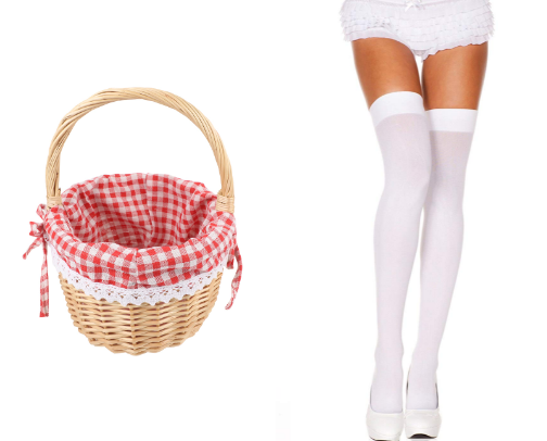 little red riding hood costume cover photo collage