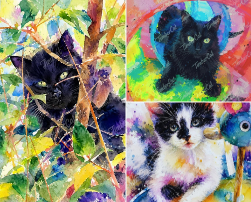 Wall Decor That Saves Lots of Kitties cover photo collage