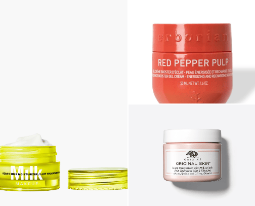 Skin care(Moisturiser under 35$) cover photo collage