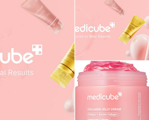 Skincare cover photo collage