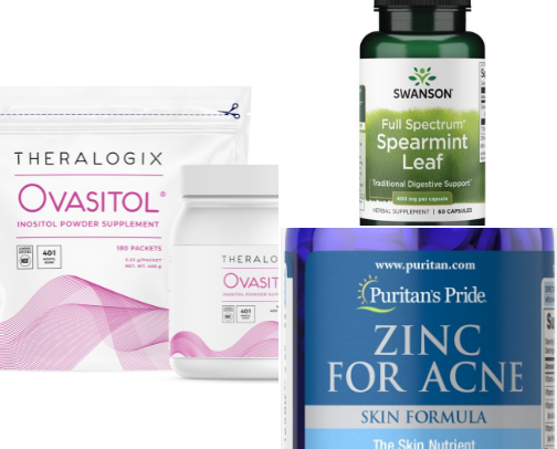Healing My Hormones: My Real PCOS Routine cover photo collage