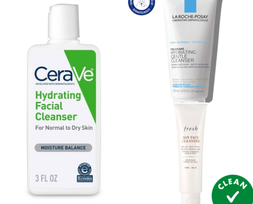 My Skin Care Recs for Dry Skin cover photo collage