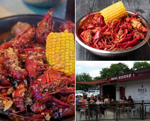 Houston Hottest Crawfish Spots cover photo collage
