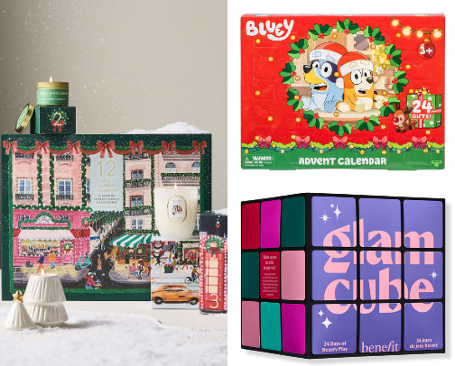 2025 Advent Calendars Galore! cover photo collage