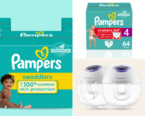 Baby products cover photo collage