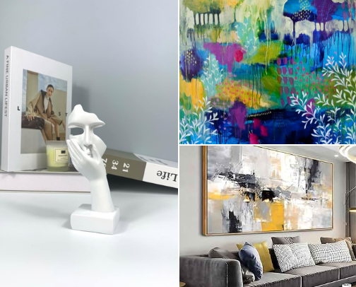 Beauty in Abstract cover photo collage