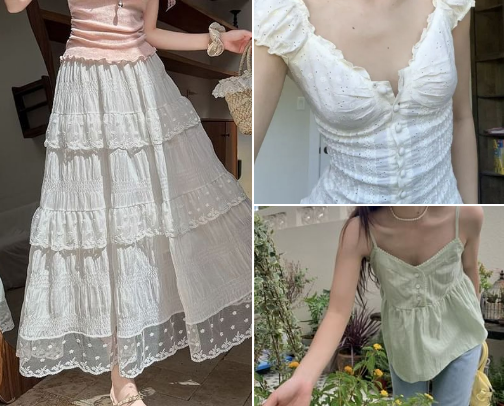 Shoujo girl style essentials cover photo collage