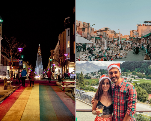 Festive Finds: Where to Go & What to Give cover photo collage
