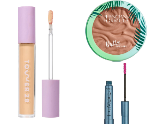 the BEST everyday makeup products! cover photo collage