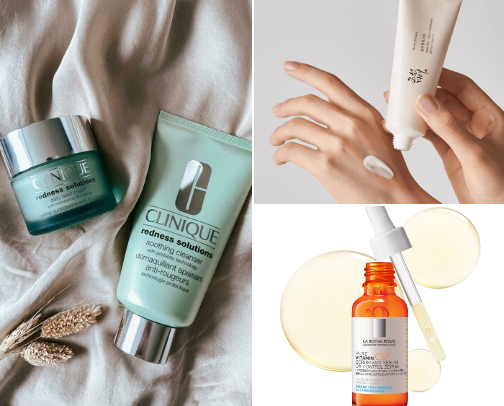 MUST HAVE SKINCARE FOR SENSITIVE SKIN👌 cover photo collage