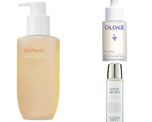 SKINCARE HOLY GRAILS cover photo collage