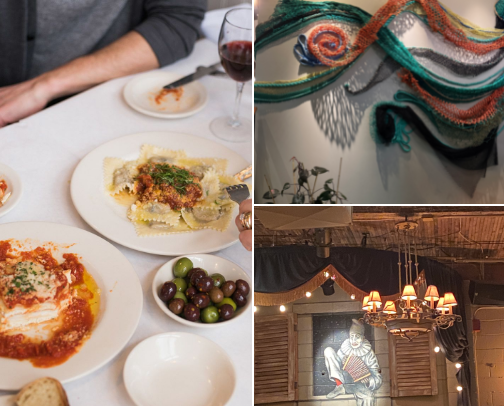 Dinner date spots that I loved in Seattle area cover photo collage