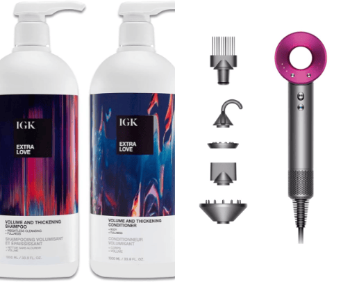 Hair Products & Tools cover photo collage