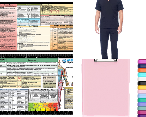 Level II Occupational Therapy Student Necessities 🦾👩🏻‍🦯🧩🖍️ cover photo collage