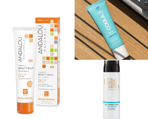 Summer beauty essentials cover photo collage