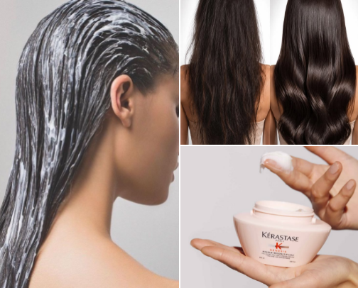 Best Hair Masks for Dry & Damaged Hair ✨ cover photo collage