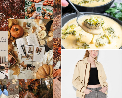 All things fall 🍂 (plus size baddie edition) cover photo collage