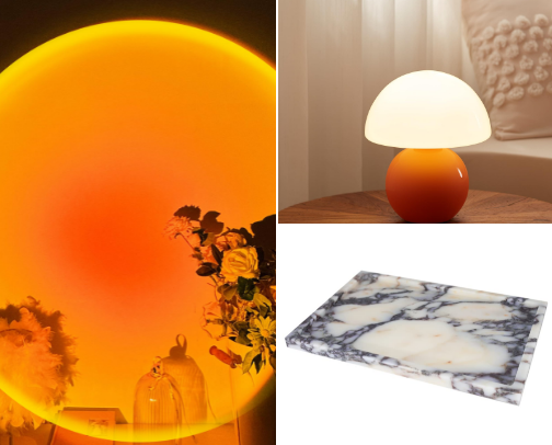 Aesthetic Home Glow-Up Items cover photo collage
