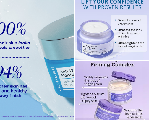 Targeted Body Care That Works cover photo collage