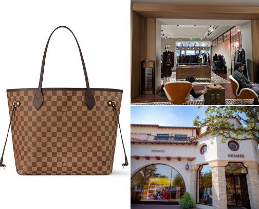 Iconic Luxury Brands cover photo collage