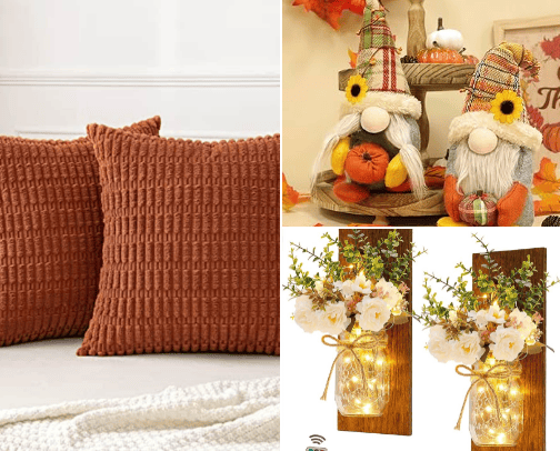 Fall Home Decor cover photo collage