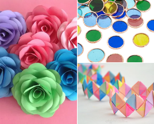 Teen crafts cover photo collage