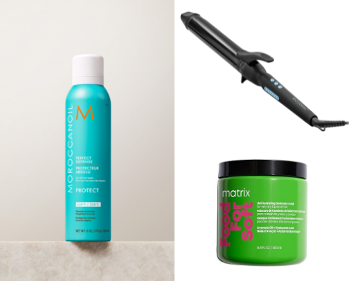 my fav hair products cover photo collage