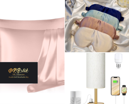Bed Essentials for Deep Rest💙😴 cover photo collage
