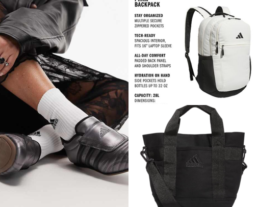 Favorite Adidas Finds cover photo collage