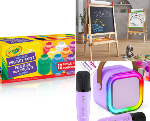 Current shopping list for my three year old girls birthday cover photo collage