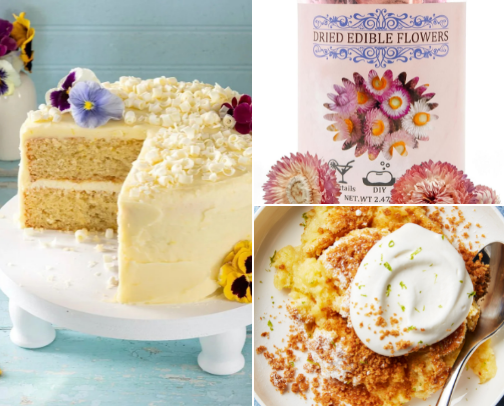 Spring Baking 🧈 cover photo collage