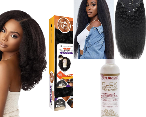 Everything Hair👩🏽‍🦳💎 cover photo collage