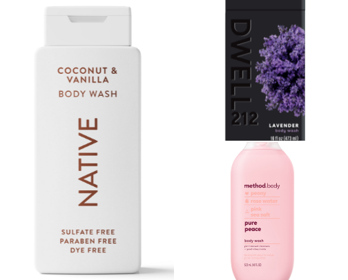 Body Wash cover photo collage