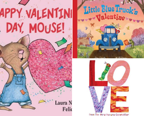 Baby Library- Valentines Day Edition cover photo collage