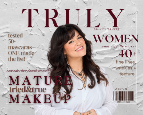 Tried & True Makeup Must Haves 40 yo+ cover photo collage