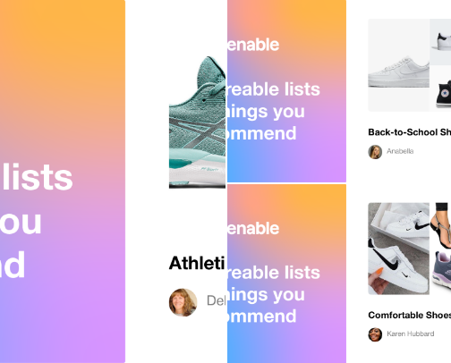 Sports shoes cover photo collage
