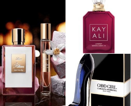 Seductive Perfums cover photo collage