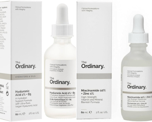 Everyday skincare products cover photo collage