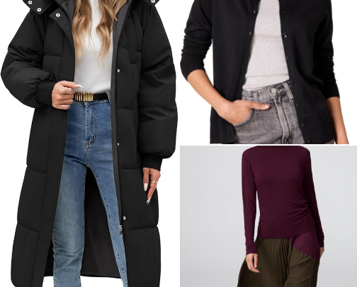 Fall/Winter 2025/2026 clothes,  shoes & accessories under $100 cover photo collage